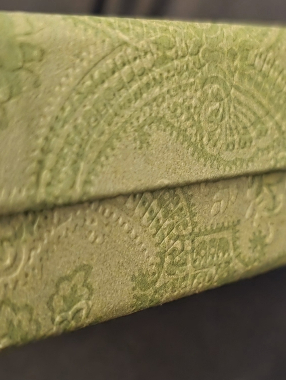 Gucci Green Embossed Gift Box with Branded Ribbon - Picture 5 of 6